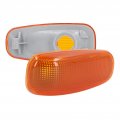 Fydun 2pcs Turn Signal Light Lens With Gaskets For Sprinter 2500 3500 2003-2006 Dodge Freightliner Yellow