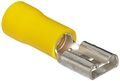 100 Yellow Vinyl Insulated Female Disconnects 12-10 Awg 0 250 Nema Tab By A Plus Parts House 