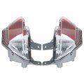 2-pack Rear Bumper Reflector Stop Tail Light Break Replacement For 2016-2018 Rav4 814800r040 To2883107 814900r040