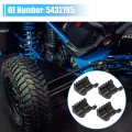 X Autohaux 4pcs Rear Stabilizer Sway Bar Bushing For Polaris Ranger 800 4x4 Efi 2010-2011 6x6 2010-2012