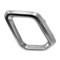Bumper Grille Bezel For Honda Cr-v 2023 2024 Hybrid Touring Driver Side Outer Satin Chrome Plastic Replaces Ho1046114 