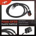 A-premium Abs Wheel Speed Sensor Compatible With Mitsubishi Models Montero 2001-2002 V6 3 5l 20-2006 3 8l Front Right Passenger