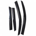 Labwork Window Visor Deflector Rain Guards Replacement For Mazda 3 S Hatchback 2004-2009