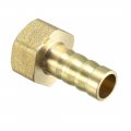 Uxcell Brass Barb Hose Fitting Connector Adapter 10mm Barbed X 3 8 Pt Female Pipe 2pcs