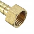 Uxcell Brass Barb Hose Fitting Connector Adapter 10mm Barbed X 3 8 Pt Female Pipe 2pcs