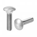 Uxcell 5 16-18x1-1 4 Carriage Bolt Round Head Square Neck 304 Stainless Steel 20pcs