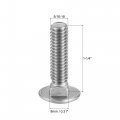 Uxcell 5 16-18x1-1 4 Carriage Bolt Round Head Square Neck 304 Stainless Steel 20pcs