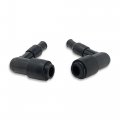 Lb05ep Atv Motorcycle Snowmobile Replacement Spark Plug Ignition Caps Pair