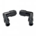 Lb05ep Atv Motorcycle Snowmobile Replacement Spark Plug Ignition Caps Pair