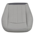 Secos Front Passenger Side Bottom Microfiber Leather Replacement Seat Cover Light Gray For Chrysler 300c 2005 2006 2007 2008 