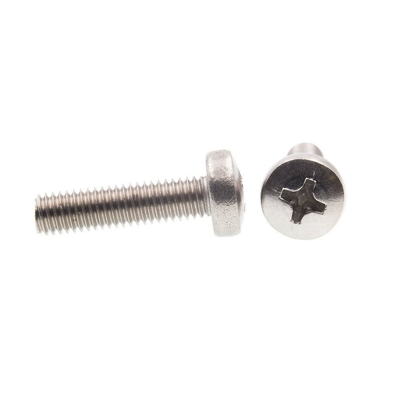 Prime-line Machine Screws Metric Pan Head Phillips Drive M5-0 8 X 20mm 10 Pack