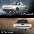 G-plus Tail Lights Compatible With Toyota Tundra 2014 2015 2016 2017 2018 2019 2020 2021 Clear Lens Chrome Housing Lamps Driver