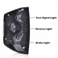 G-plus Tail Lights Compatible With Toyota Tundra 2014 2015 2016 2017 2018 2019 2020 2021 Clear Lens Chrome Housing Lamps Driver