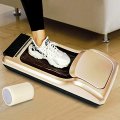 Kelendle 328ft Adhesive Disposable Shoe Film Boot Cover Membrane For Automatic Dispenser Machine Transparent