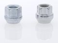 White Knight 791306-1sam Zinc Finish 12mm X 1 25 Thread Size Open End Bulge Acorn Lug Nut Wheel Installation Kit With Lock Pack 
