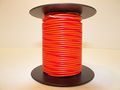 Orange Red Striped 18 Ga Gauge Awg Gxl Wire 100 Spool For Automotive Truck Motorcycle Rv General Purpose Copper 94 O D Abrasion 