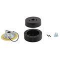 6 Hole Matte Black Hub Adapter Installation Kit B03 For Aftermarket Steering Wheels 