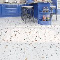 Livelynine 16-pack Peel And Stick Floor Tile Waterproof Terrazzo 12x12 Inch On Tiles For Bathroom Kitchen Basement Vinyling 