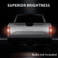 G-plus Rear Tail Lamp Light W O Bulbs And Wiring Harness Compatible With Ford F150 2018 2019 2020 Jl3z13405h Fo2800265 Red Lens