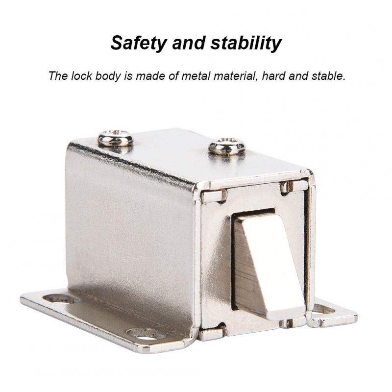 Pomya Electric Door Lock Solenoid Electromagnetic Access Control Cabinet Drawer For Home School Factory Hotel
