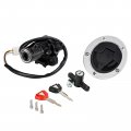 Topteng Ignition Switch Fuel Tank Cap Seat Lock Set 27045-5452 For Kawasaki Er650 Er-6n 2012-2016 Ex650 Er-6f 2014-16 Ninja 650