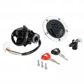 Topteng Ignition Switch Fuel Tank Cap Seat Lock Set 27045-5452 For Kawasaki Er650 Er-6n 2012-2016 Ex650 Er-6f 2014-16 Ninja 650