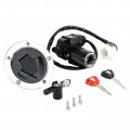 Topteng Ignition Switch Fuel Tank Cap Seat Lock Set 27045-5452 For Kawasaki Er650 Er-6n 2012-2016 Ex650 Er-6f 2014-16 Ninja 650