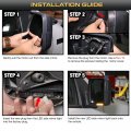 Vipmotoz Full Led Chrome Housing Mirror Side Marker Turn Signal Light Blinker Lamp Lens Assembly Replacement Pair For 2004-2014