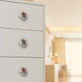 Gotham Decor Firefighter Skull Ceramic Drawer Knob
