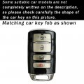Ontto Fit For Kia Cadenza K900 K7 K9 Smart Remote Cover With Keychain Tpu Fob Case Stylish Key Skin Full Protection Grey