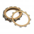 Topteng Clutch Plate Kit Disc Plates Steel Friction Fits For Yamaha Fzs1000 Fz1 Fazer 2001-2005 5lv-16321-0