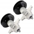 Aintier New Spindle Assembly Pack 2 W Pulley Fits For 918-05137 618-05137 285-157