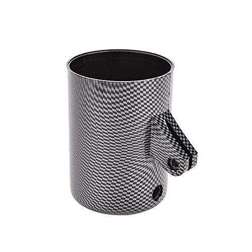 Universal 2 In 52mm Single Hole Dash Dashboard Car Gauge Pod Mount Holder Carbon Fiber Material For Auto Truck Boat And