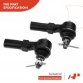 A-premium Set Of 6 Front Lower Ball Joint Inner Outer Tie Rod End Compatible With Nissan 240sx 1995 1996 1997 1998