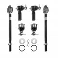 A-premium Set Of 6 Front Lower Ball Joint Inner Outer Tie Rod End Compatible With Nissan 240sx 1995 1996 1997 1998 