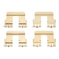 Disc Brake Hardware Set For Dodge Challenger 2009 To 2023 Front Position Alx Pau Df 340 39013 Cla6 Black Standard Style 