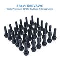Ckauto Tr414 Rubber Snap-in Tire Valve Stem 100 Pcs Bag 