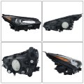 1pc Passenger Side Replacement For Lexus Nx200t Nx300h 2015-2017 W O Sport Pkg Black Housing Headlamp 81140-78030 Headlights