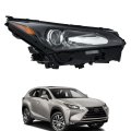 1pc Passenger Side Replacement For Lexus Nx200t Nx300h 2015-2017 W O Sport Pkg Black Housing Headlamp 81140-78030 Headlights 