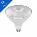 Ge Lighting 45249 Relax Hd Led 90-watt Replacement 1200-lumen Par38 Bulb Soft White 2-pack 2 Piece
