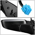 Gm1320300 Oe Style Powered Driver Left Side View Door Mirror Compatible With Buick Rendezvous 02-07