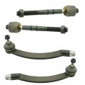 Trq Front Inner Outer Tie Rod Assembly End Kit Set Of 4 For 03-08 Mini Cooper 
