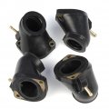 Lirun Carburetor Carb Intake Boot Joint 4pcs Interface Adapter Manifold For Yamaha Xvz1300 Royal Star Venture 1999 2000 2001