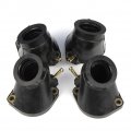 Lirun Carburetor Carb Intake Boot Joint 4pcs Interface Adapter Manifold For Yamaha Xvz1300 Royal Star Venture 1999 2000 2001