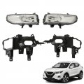 Munirater 1 Pair Halogen Driver And Passenger Side Fog Lights Assembly Replacement For 2020-2022 Rogue Sport 261558995a 