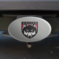 Western Oregon University Secondary Logo Oval Tow Hitch Cover Trailer Plug Insert 2