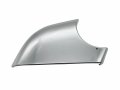 Right Passenger Side Wing Mirror Cover Lower Holder For Tesla Model 3 2017 2018 2019 2020 2021 Silver Abs Chrome Finish