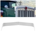 Shield Bug Deflector For 1987-2019 Kenworth T800 Trucks Front Hood Polished Stainless Steel 