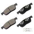 Front Disc Brake Pad Set With Hardware D2170 For Subaru Ascent 2019 2023 Ceramic Pads Suv 