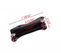 Httmt 4-point Docking Hardware Kit Compatible With H-d Touring 14- 17 Road King Street Glide Black